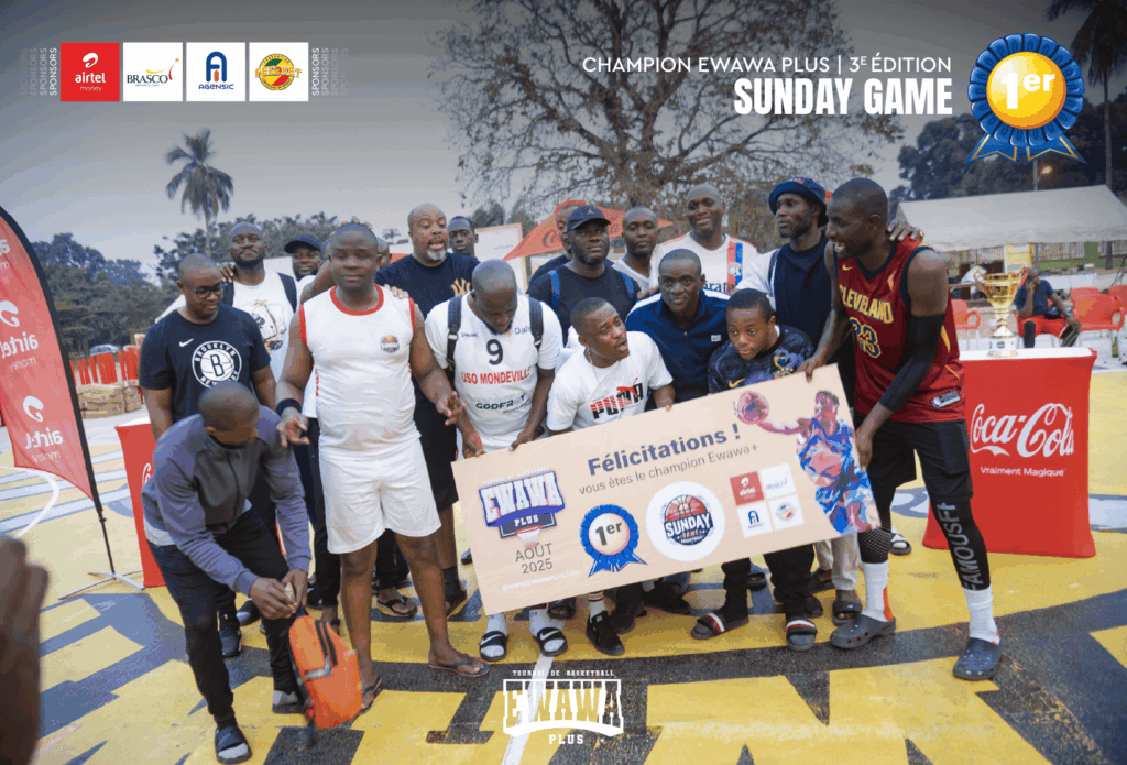 Ewawa Plus Aout 2025 : Sunday Game champion back-to-back